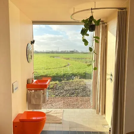 Tiny House Van Hoogspanning Naar Ontspanning Wirdum Exterior photo